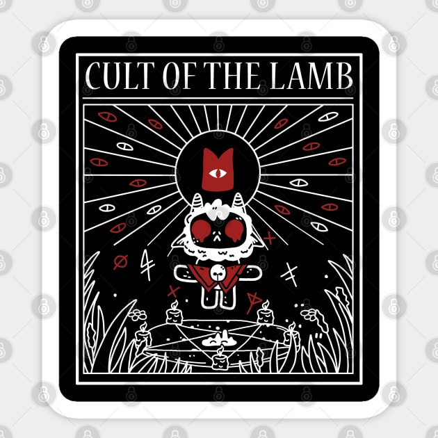 Cult Of The Lamb Sticker by valentinahramov